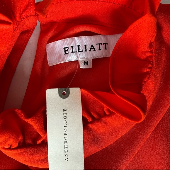 Elliatt x Anthropologie Ruffled Turtleneck Swing Dress - Picture 8 of 14